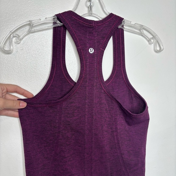 BOGO ✨ Lululemon Athletica Swiftly Tech Racerback Tank Top Sz 4 Purple - Picture 3 of 8